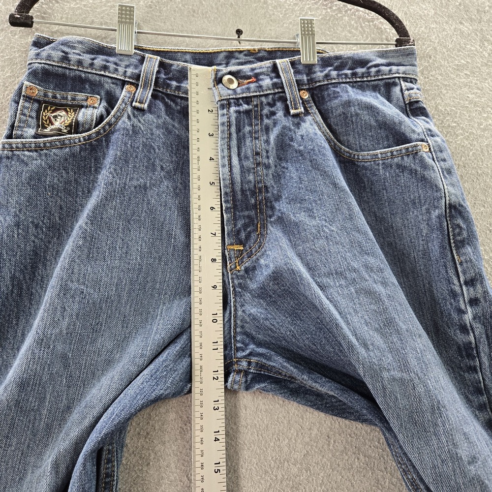 Cinch Men Jeans 30X30 Blue Denim Black Label 002 Rigid Cowboy Taper 28" Inseam - Picture 7 of 11